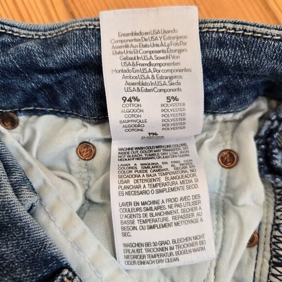 Mother The Looker Skinny Jeans 29 Dark Wash High Rise Slim Classic Minimalist - Picture 10 of 16